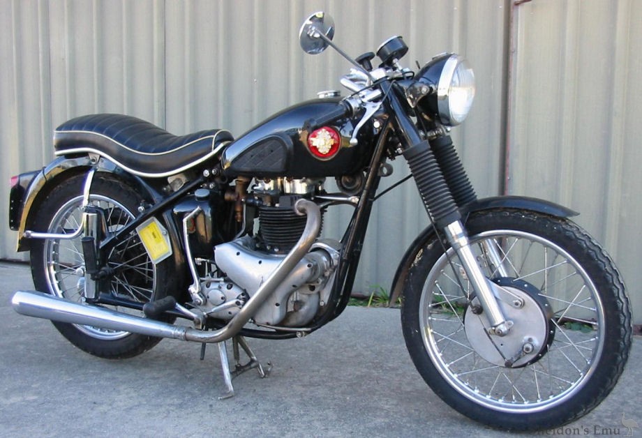 1953 BSA A10 Cafe Racer