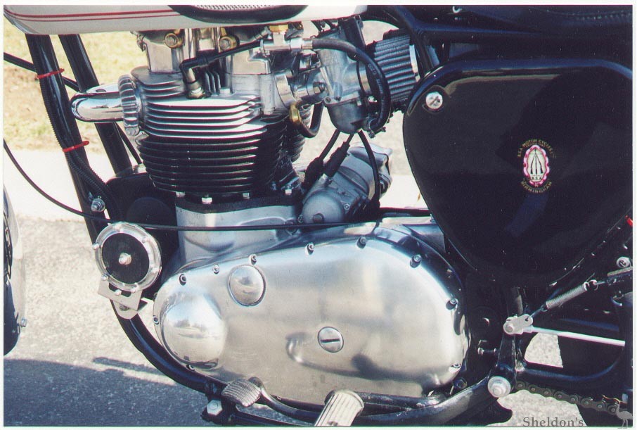 1954 BSA A10 Road Rocket