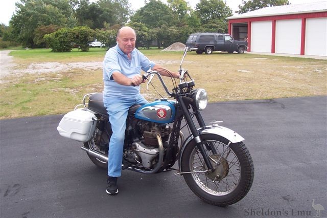 1957 BSA A10 Super Rocket