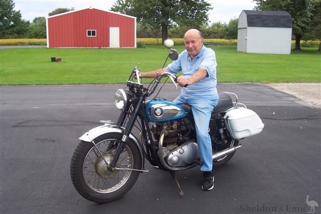 1957 BSA A10 Super Rocket