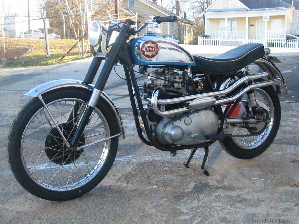 1957 BSA A10 Spitfire Scrambler