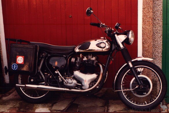 BSA 1958 A10 Golden Flash