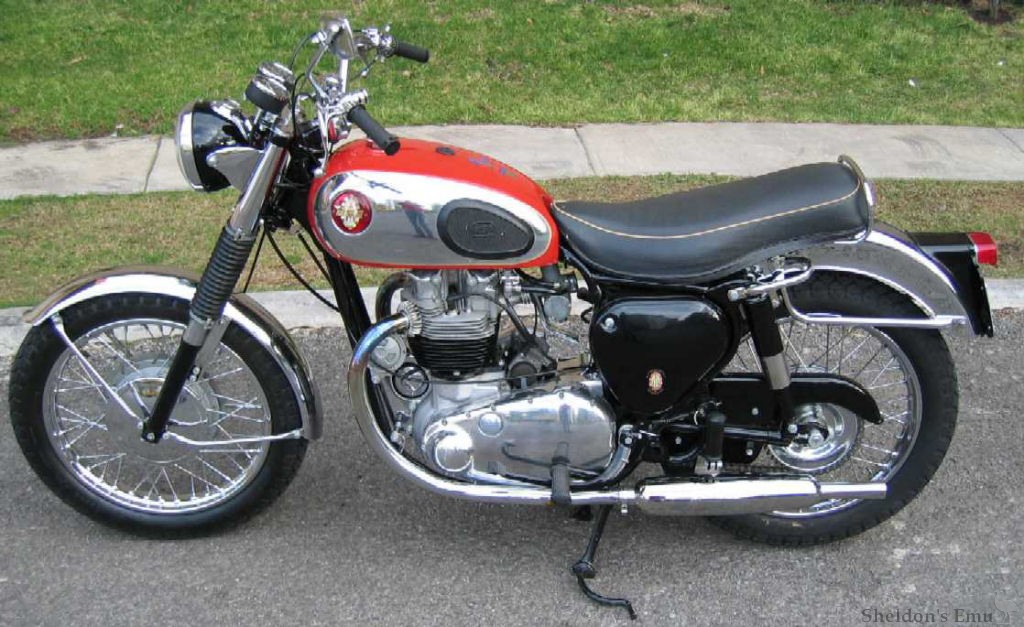 1958 BSA A10 Super Rocket