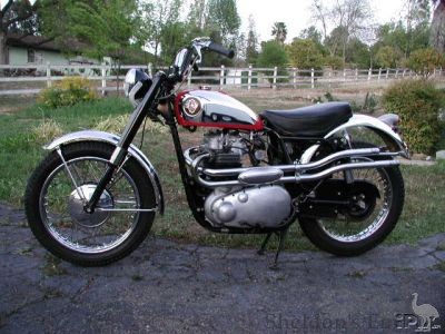 1959 BSA A10 Spitfire Scrambler