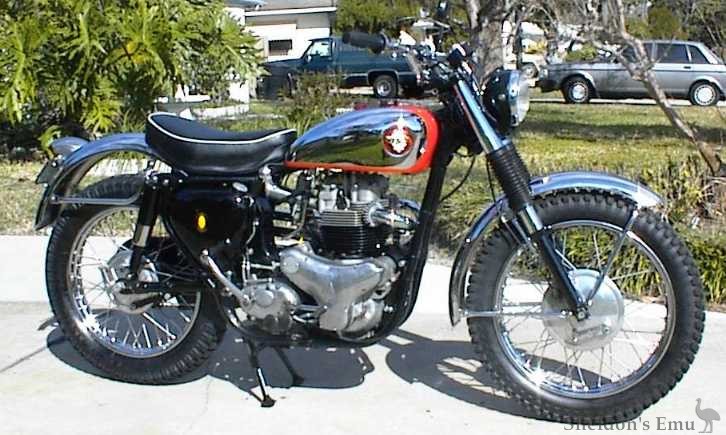 1959 BSA A10 Spitfire Scrambler