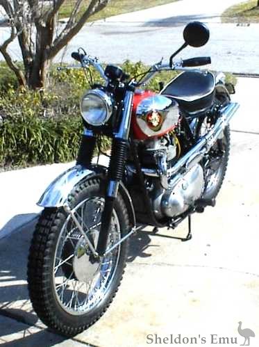 1959 BSA A10 Spitfire Scrambler