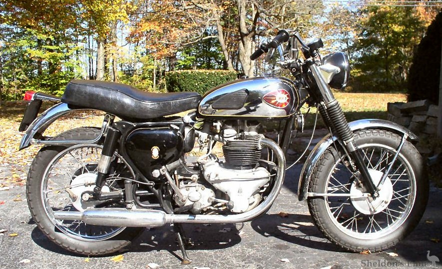 1959 BSA A10 Super Rocket