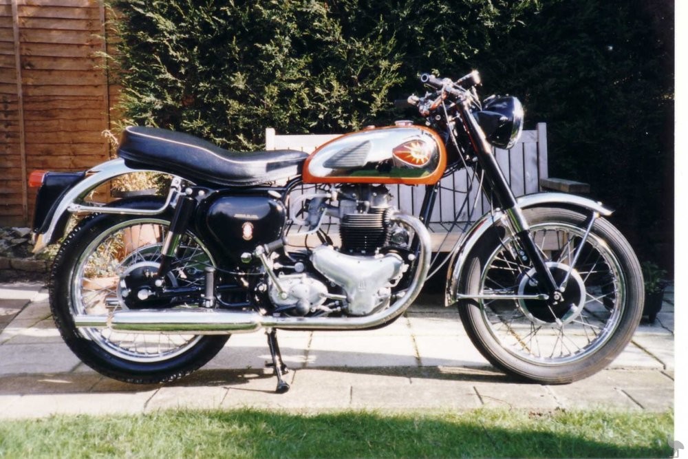 BSA A10 SuperRocket Golden Flash