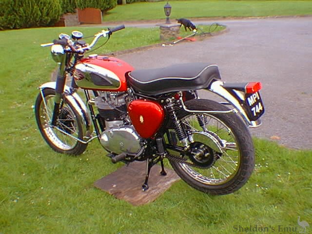 1961 BSA A10 Super Rocket