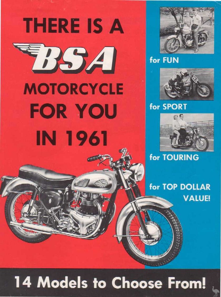 1961 BSA A10 Super Rocket