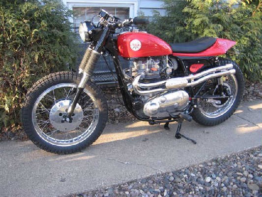 1962 BSA A10 Street Tracker