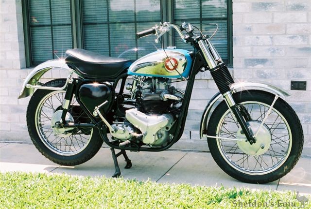 1962 BSA A10 Spitfire Scrambler