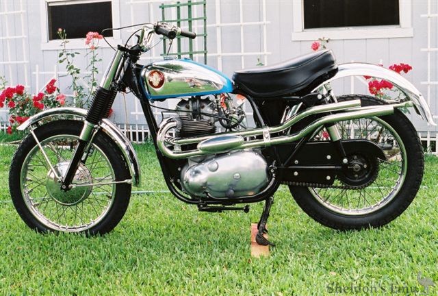 1962 BSA A10 Spitfire Scrambler