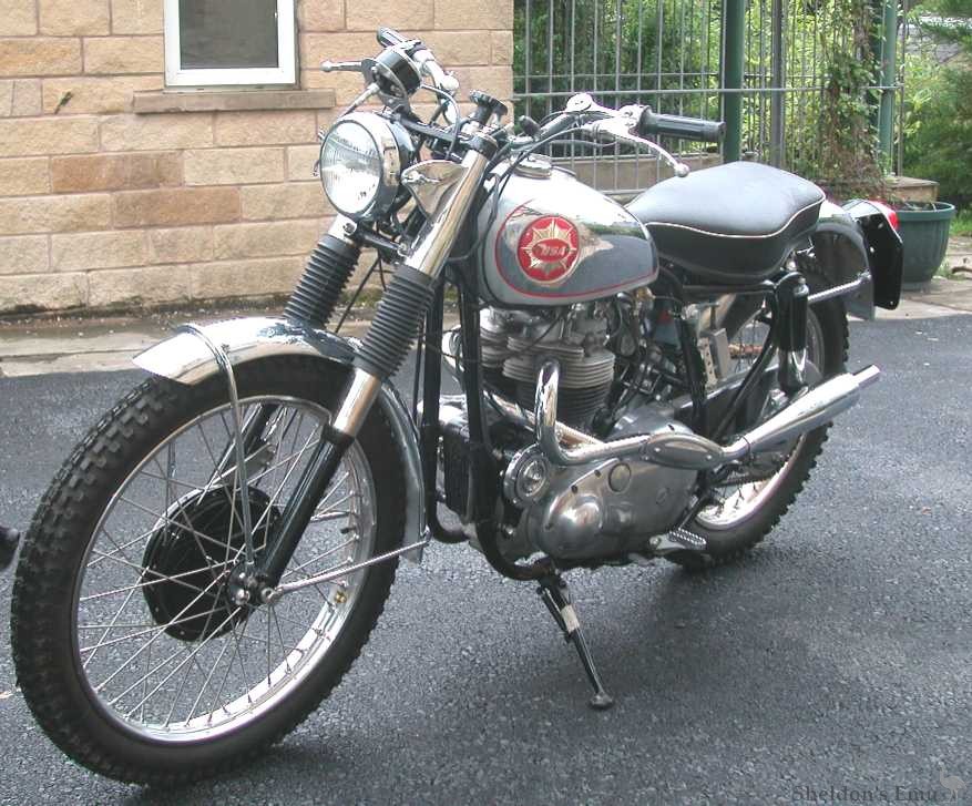 1963 BSA Gold Star Spitfire Scrambler